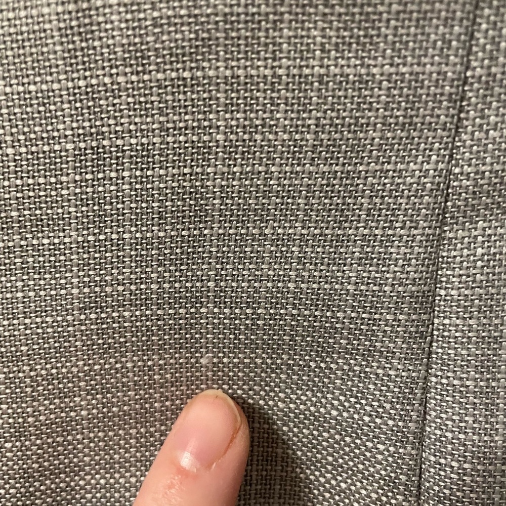 Escada Wool and Silk Blend Suit with Rhinestone Trim - Picture 10 of 16